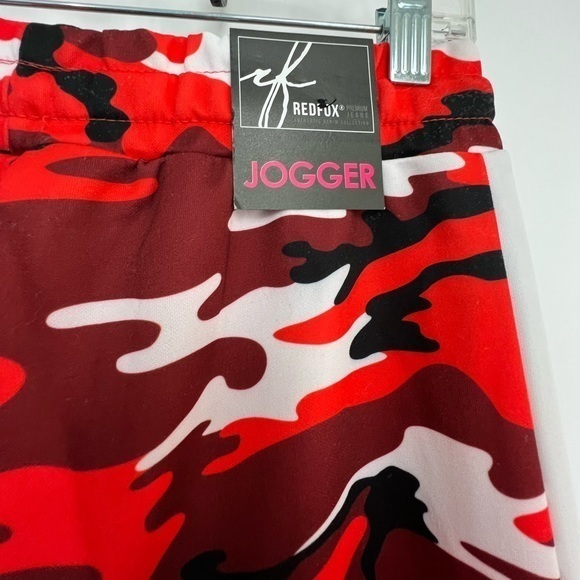 Desert Camo Orange Joggers Large Designer Camouflage Pinstripe Sweat Pants🩸 - Picture 6 of 10